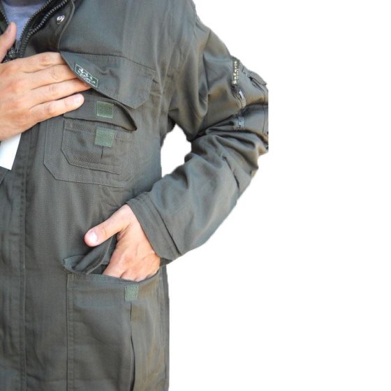 Giubbino giacca giubbotto cotone cotone caccia pesca uomo pile imbottitura