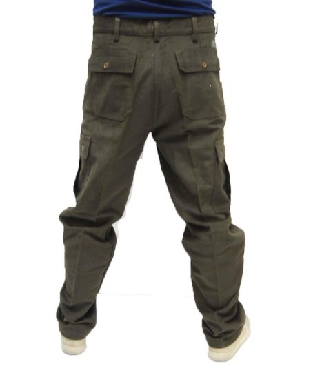 Pantalone pantaloni calzoni in pilor caccia pesca uomo sportivi fustagno cotone
