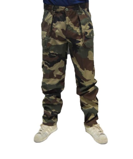 Pantalone caccia mimetico camo cargo lavoro combattimento combat militare