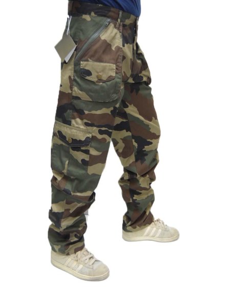 Pantalone caccia mimetico camo cargo lavoro combattimento combat militare