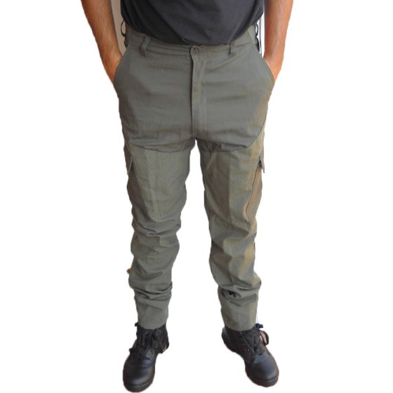 Pantalone calzoni canvas caccia impermeabile abbigliamento tecnico uomo