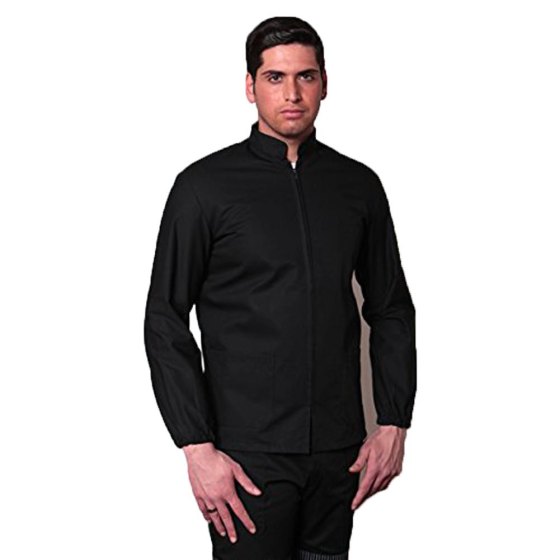Casacca maglia zip unisex uomo donna infermiere sanitario ospedaliero lavoro - Personalizzabile con il tuo logo