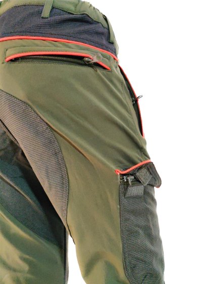 Pantaloni calzoni caccia elastico rinforzi resistente uomo