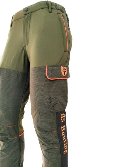 Pantaloni calzoni caccia elastico rinforzi resistente uomo