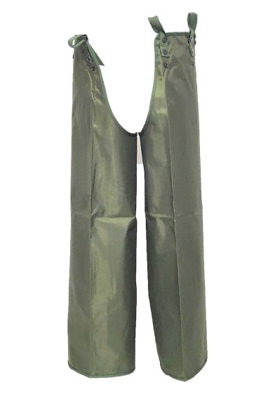 Cosciali gambali  buttero nylon impermeabili pvc colore verde caccia pesca