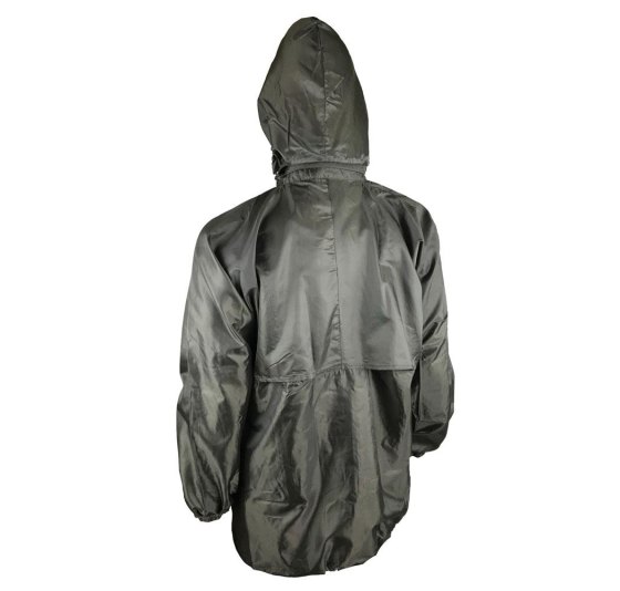 Giacca giubbino impermeabile antivento nylon antipioggia caccia moto pesca