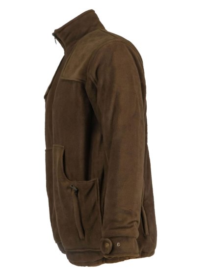 Maglione pile zip montagna giacca tasche neve caccia cacciatore - Personalizzabile con il tuo logo