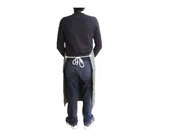 Grembiule pettorina pvc pescheria lacci impermeabile lavoro caseificio pesce - Personalizzabile con il tuo logo