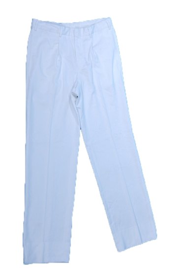 Pantalone pantaloni bianco marina militare divisa ufficiale marinaio vintage