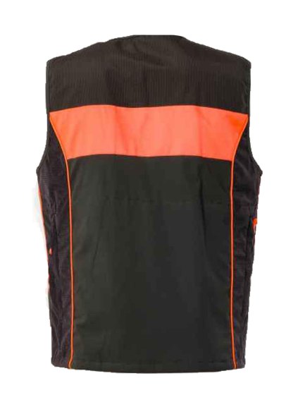 Gilet smanicato cotone tessuto tecnico impermeabile carniere richiudibile caccia - Personalizzabile con il tuo logo