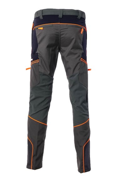 Pantalone pantaloni antistrappo elasticizzato teflon rinforzi caccia moto pesca