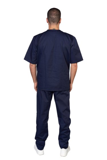 Completo divisa ospedaliera infermiere sanitario clinica vari colori cotone - Personalizzabile con il tuo logo