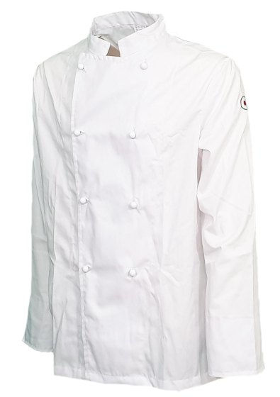 Giacca casacca chef cuoco donna cotone ristorazione lavoro cucina femminile - Personalizzabile con il tuo logo
