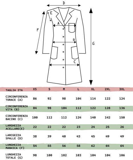 kit da 2 Camice bianco donna dottore medico erboristeria farmacia sanitario bottoni automatici - Personalizzabile con il tuo logo