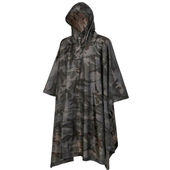 Poncho impermeabile cappuccio Campeggio Ciclismo caccia outdoor antipioggia