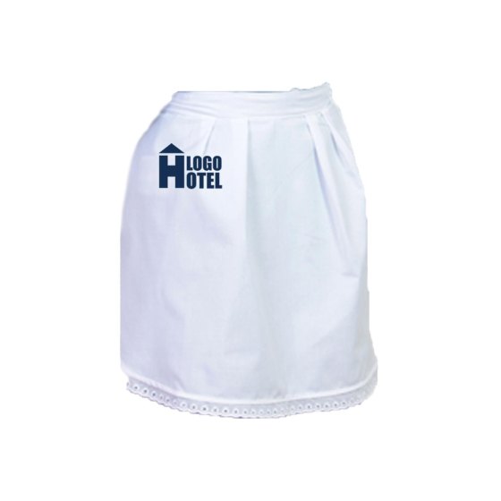 Kit Governante e Cameriera Hotel Grembiule e Camice a Mezza Manica Personalizzabile con Logo e Nome
