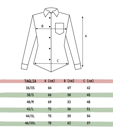 Kit Fioraio Donna T-shirt camicia e Grembiule Paragilet Verde Disponibili in diverse taglie e colori