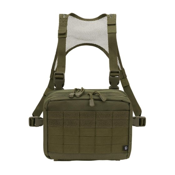 Marsupio borsa contenitore al petto cerniere rete protettiva caccia sport outdoor