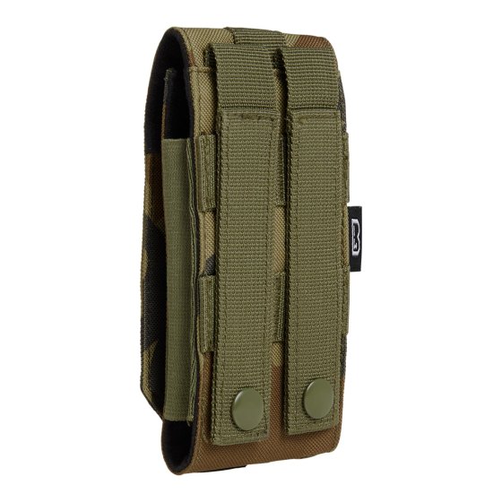 Porta Smartphone telefono sacca Custodia tattica due aperture per passacavi
