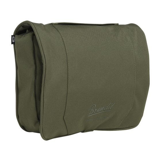 Borsa borsello uomo verde woodland militare grande scomparto pieghevole con cerniera perfette per l'organizzazione di accessori