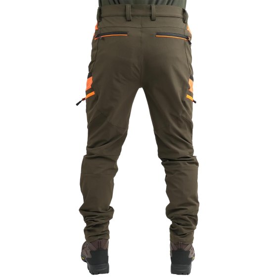 Pantaloni tecnici pantalone robusto comodo elasticizzato traspirante abbiagliamento caccia