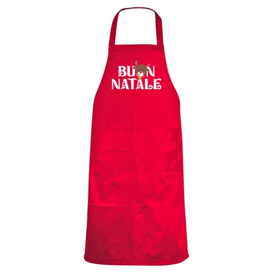 Grembiule parananza Cucina BUON NATALE decorazione natalizia cuoco chef Natale ristorante sala cameriere