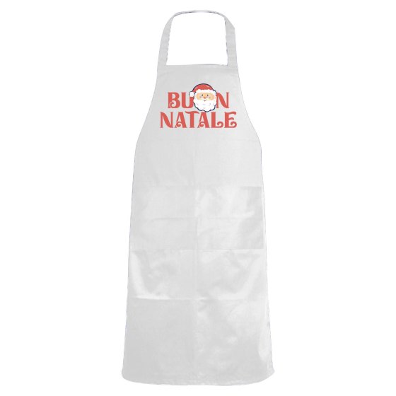 Grembiule parananza Cucina BUON NATALE decorazione natalizia cuoco chef Natale ristorante sala cameriere