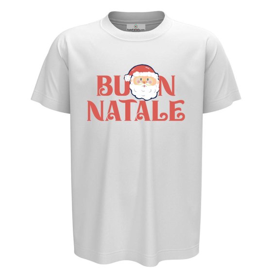 T-shirt bambino mezza manica a tema Natale Idea regalo natalizia con stampa di alta qualita'