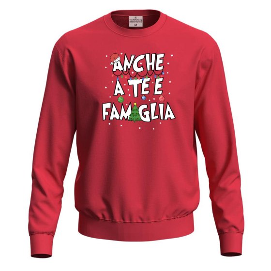 Felpa maglia maglione Natalizia unisex regalo abbigliamento Natalizio uomo donna Natale