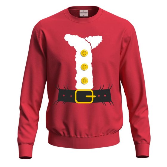 Felpa maglietta maglione Natalizia unisex Babbo Natale feste regalo uomo donna Merry Christmas