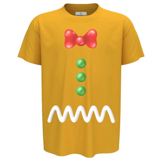 T-Shirt maglia mezza manica bambino girocollo Babbo Natale elfo infanzia abbigliamento Natalizio bambini