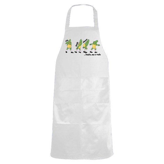 Grembiule cucina con stampa ristorante scuola laboratorio davantino cuoco chef Natale