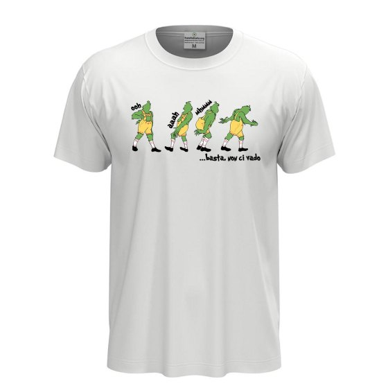 T-SHIRT maglia unisex con stampa a tema cotone uomo donna mezze maniche