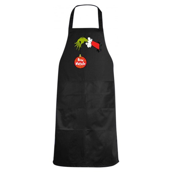 Grembiule cucina Natalizio elfo Stampa Idea Regalo Festivita' Buon Natale chef cuochi ristorazione