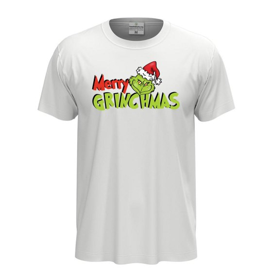 T-Shirt maglia Natalizia Unisex con stampa cinema elfo divertente tema Natale casual sportiva