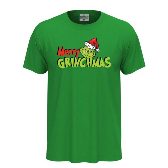 T-Shirt maglia Natalizia Unisex con stampa cinema elfo divertente tema Natale casual sportiva