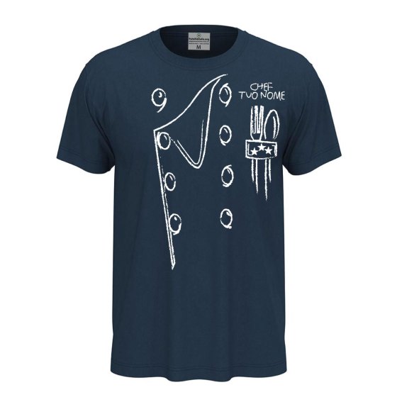 T-shirt maglia mezza manica con stampa DTF Casacca da cucina per uomo e donna