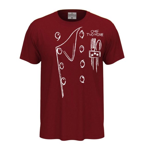 T-shirt maglia mezza manica con stampa DTF Casacca da cucina per uomo e donna