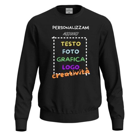 Felpa Unisex Classica Felpata - Personalizzabile