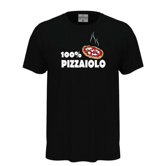 T-shirt abbigliamento pizzaiolo stampa pizzaiolo regalo  per pizzaioli cuochi e amanti della pizza