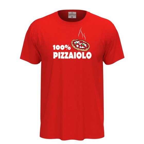 T-shirt abbigliamento pizzaiolo stampa pizzaiolo regalo  per pizzaioli cuochi e amanti della pizza