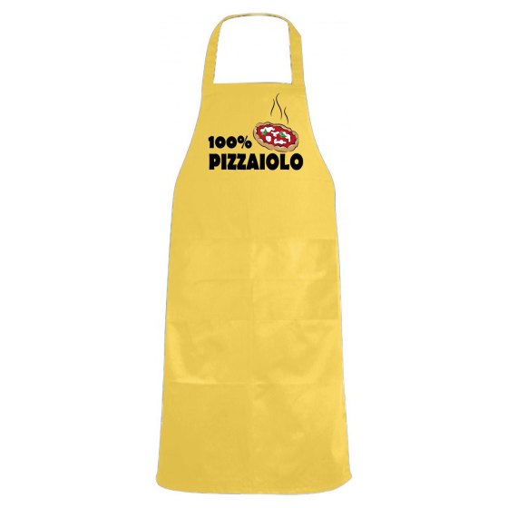 Grembiule da cucina con stampa  pizzaiolo idea regalo  per pizzaioli cuochi e amanti della pizza