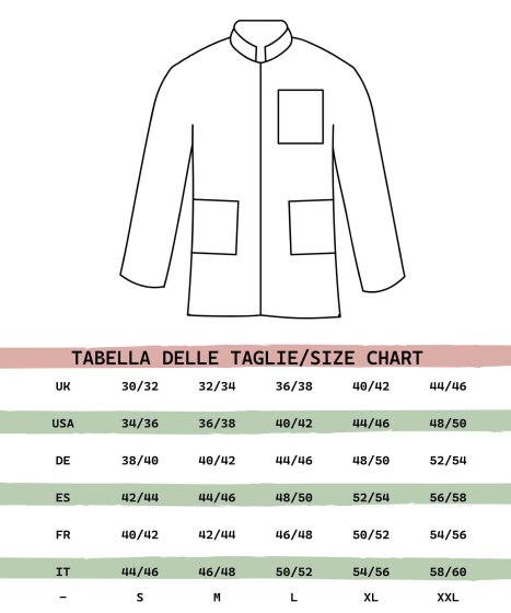Camice giacca barbiere parrucchiere coiffeur estetista uomo lavoro capelli - Personalizzabile con il tuo logo
