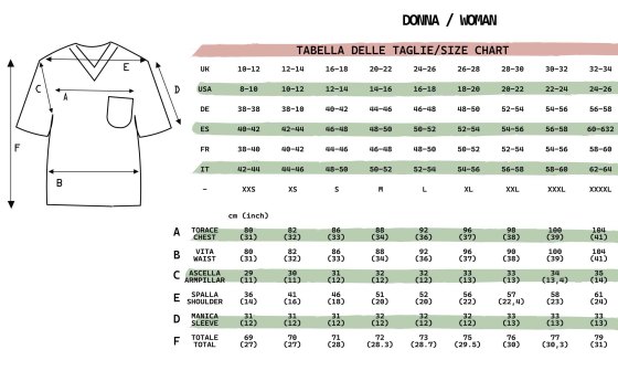 kit 2 Casacche scollo a v clinica mezze maniche ospedaliera vari colori taglia dalla xxs alla 4xl