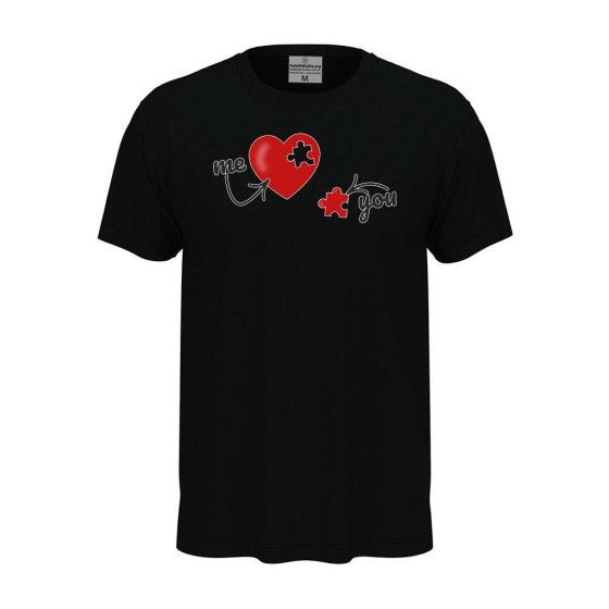 T-shirt maglia io e te unisex a manica corta con stampa  idea regalo per la coppia San Valentino