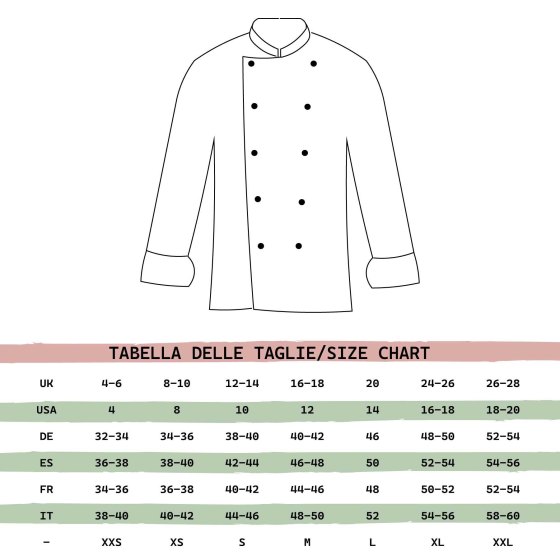 Giacca donna chef cuoco cucina ristorante alberghiero femminile colorata slim - Personalizzabile con il tuo logo