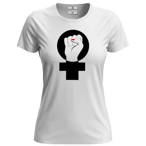 T-shirt maglia mezza manica Donna NO ALLA VIOLENZA Speciale festa delle donne