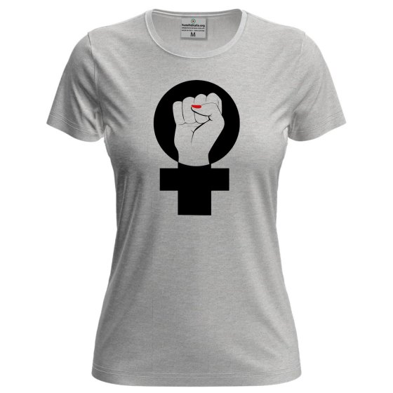 T-shirt maglia mezza manica Donna NO ALLA VIOLENZA Speciale festa delle donne