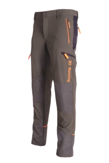 Pantalone in tessuto rip-stop elasticizzato idrorepellente uomo abbigliamento caccia