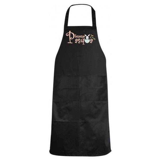 Grembiule cameriere cucina ristorante tema "BUONA PASQUA', idea regalo per le festivita Pasquali ristorante sala
